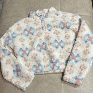 Brand New 1/4 button up fleece